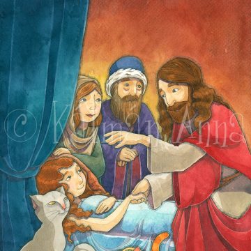 5 Digital Prints of Bible Illustrations – Reserved for Pastor G.